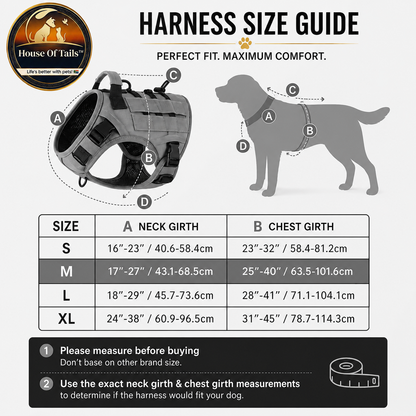 No Pull Tactical Harness/Vest🐕