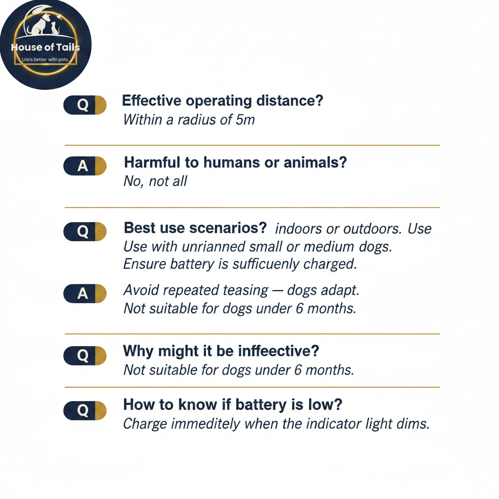 Bark Stopper FAQ - Compact Premium