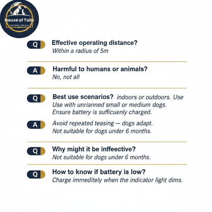 Bark Stopper FAQ - Compact Premium