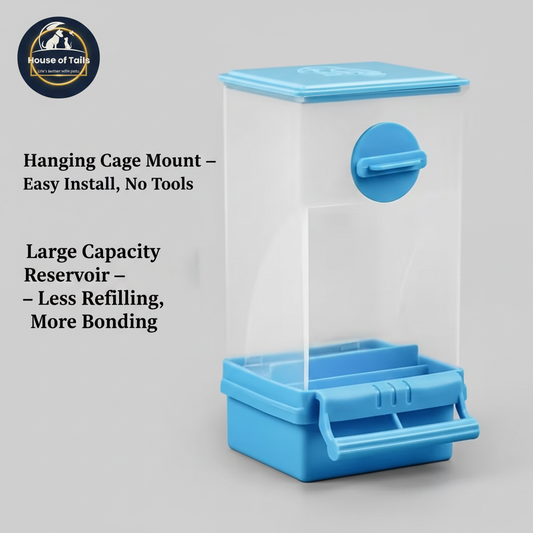 Blue feeder with benefits