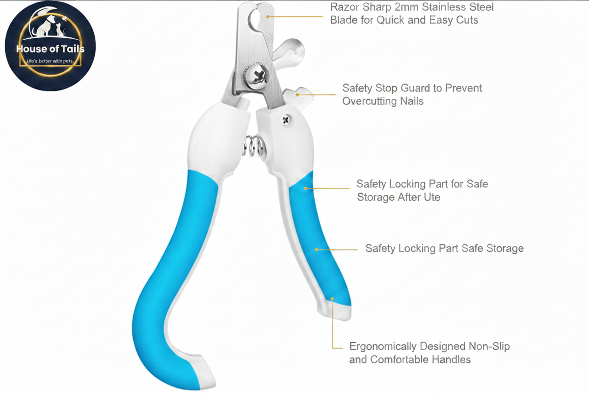 Blue Pet Nail Clipper - No Badge