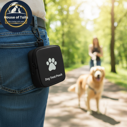 Dog Treat Pouch Lifestyle - Belt Clip