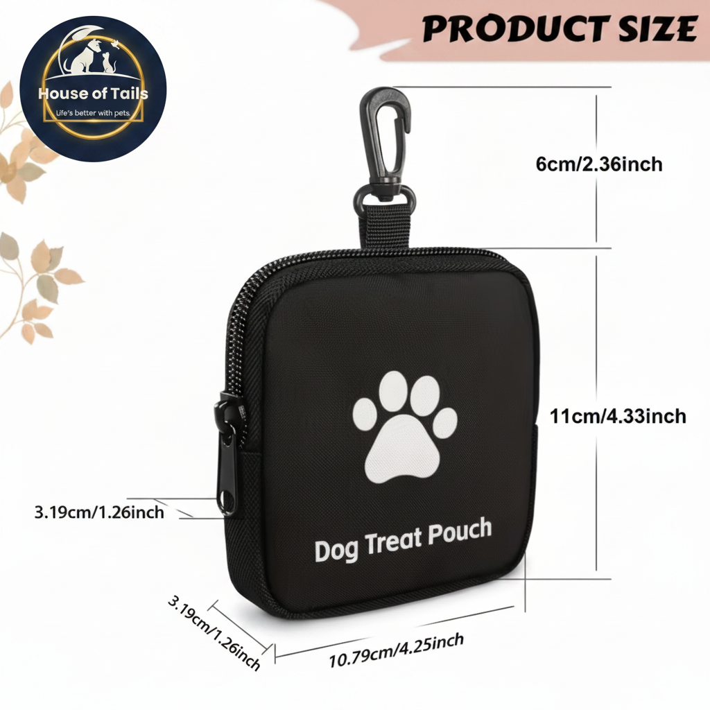 Dog Treat Pouch Size Guide