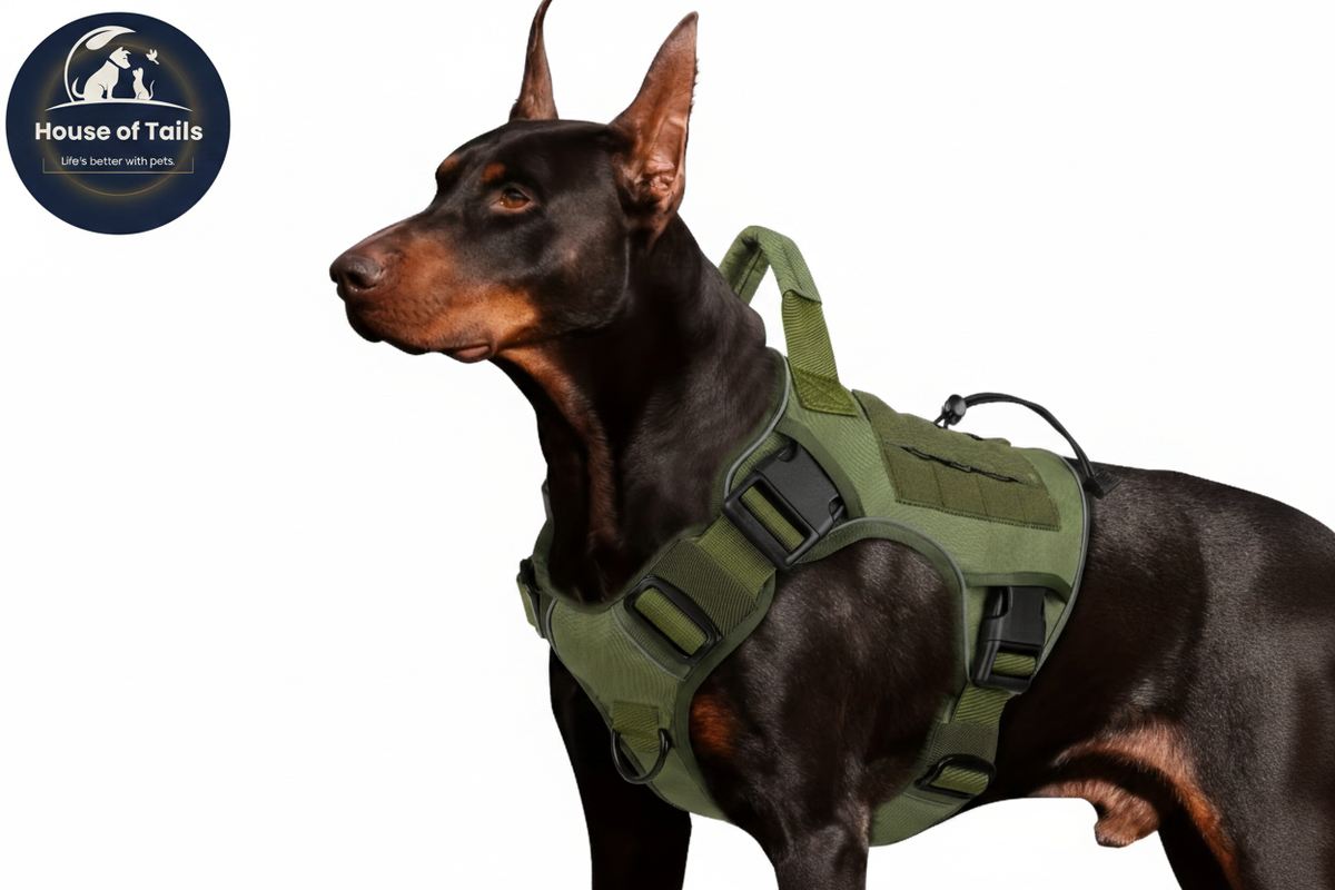 Tactical Harness with Logo Top Left