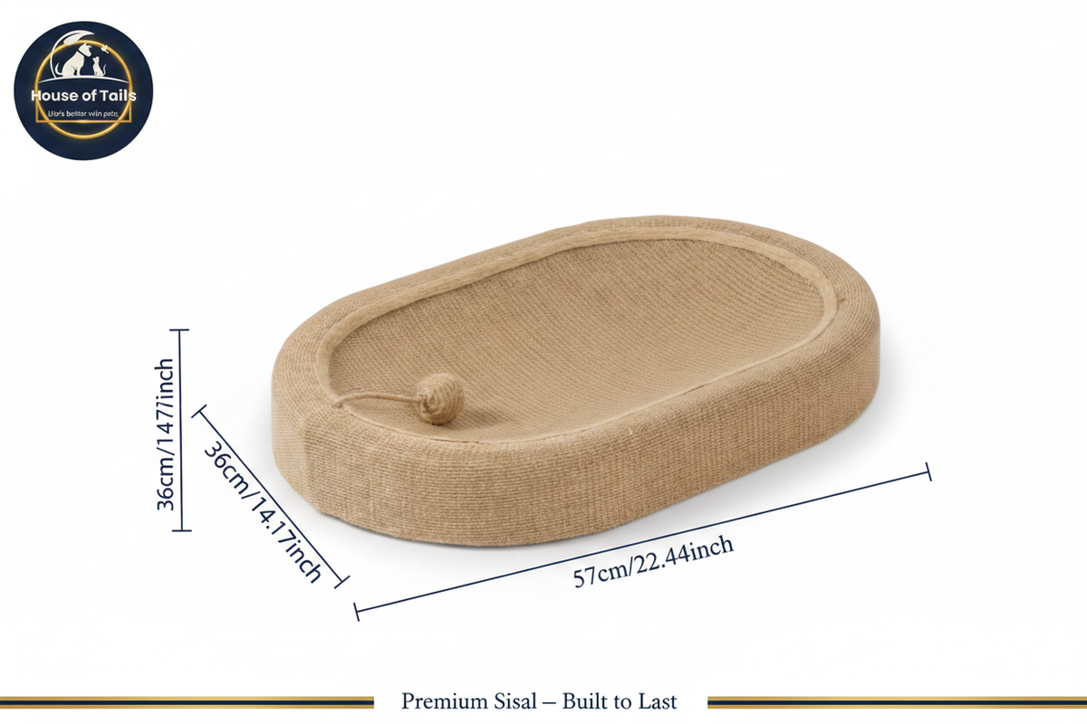 The Scratch Bed Dimension Infographic – House of Tails