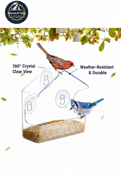 Window Bird Feeder - Benefits Overlay